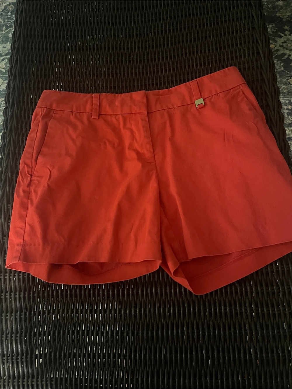 Nautica Women's Red Classic Tailored Shorts